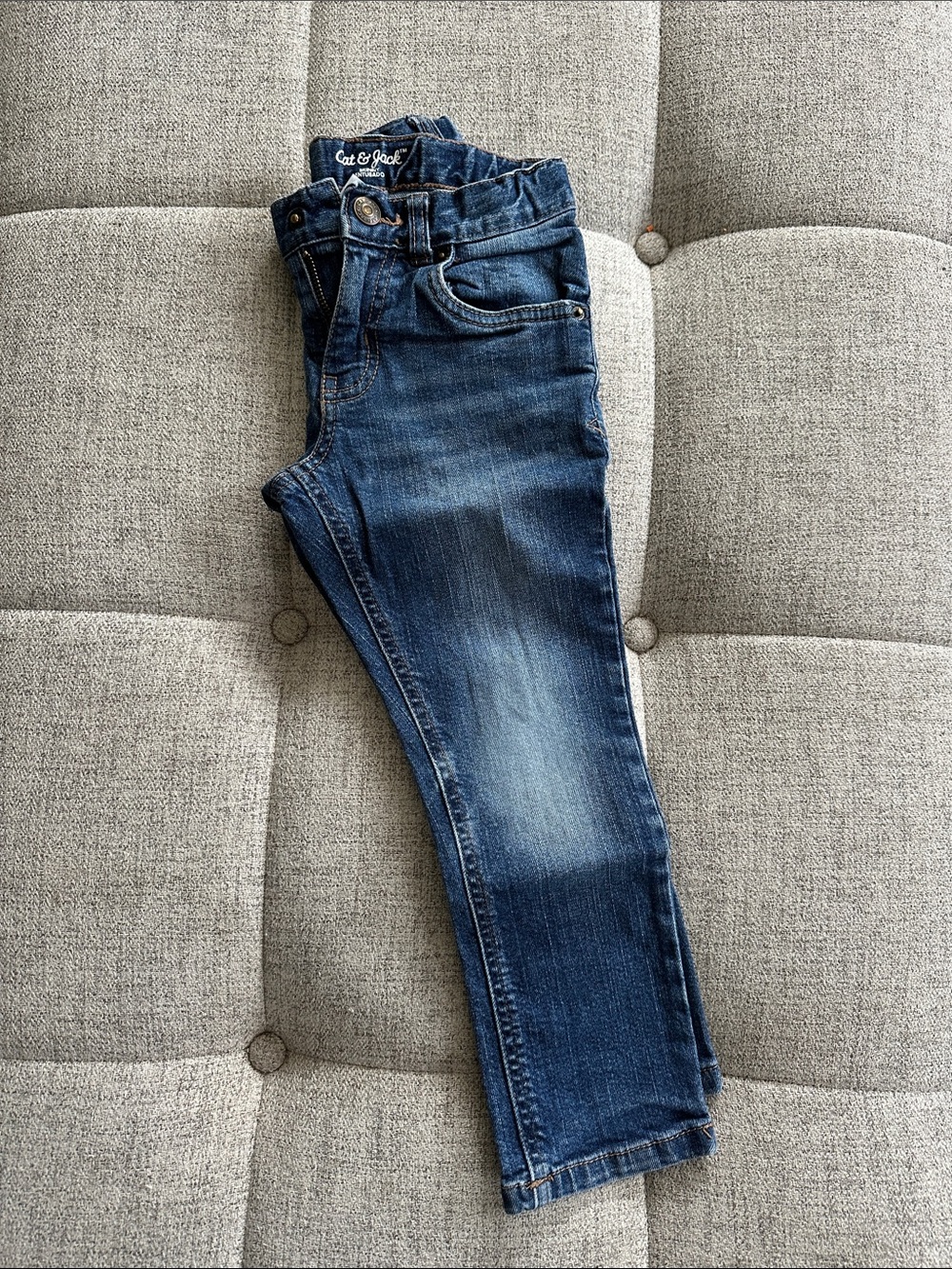 Cat & Jack Boys Blue Slim Jeans
